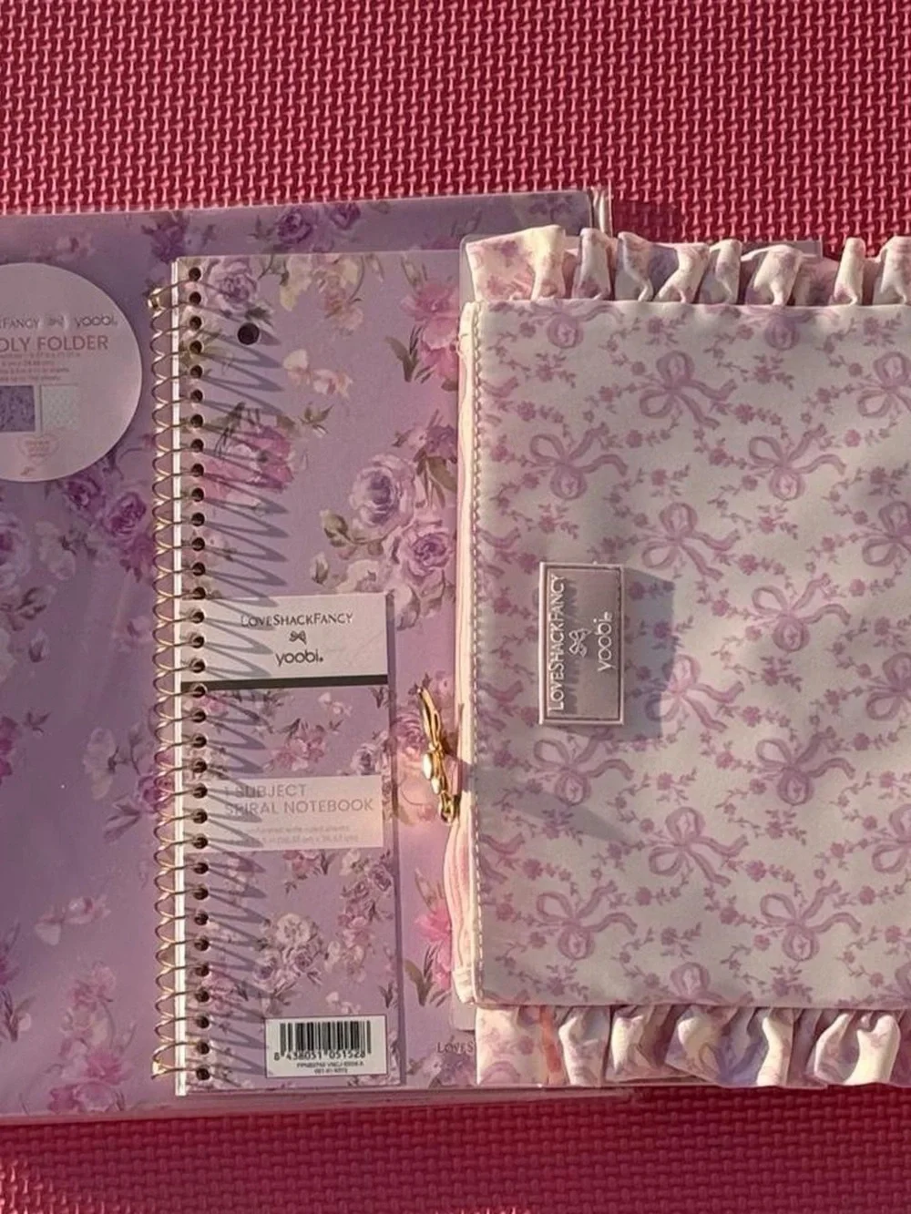 LoveShackFancy x Target x Yoobi Happy Thoughts Set
